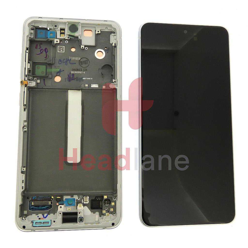 Samsung SM-G990 Galaxy S21 FE LCD Display / Screen + Touch - White - GH82-26420B - Samsung Replacement Part
