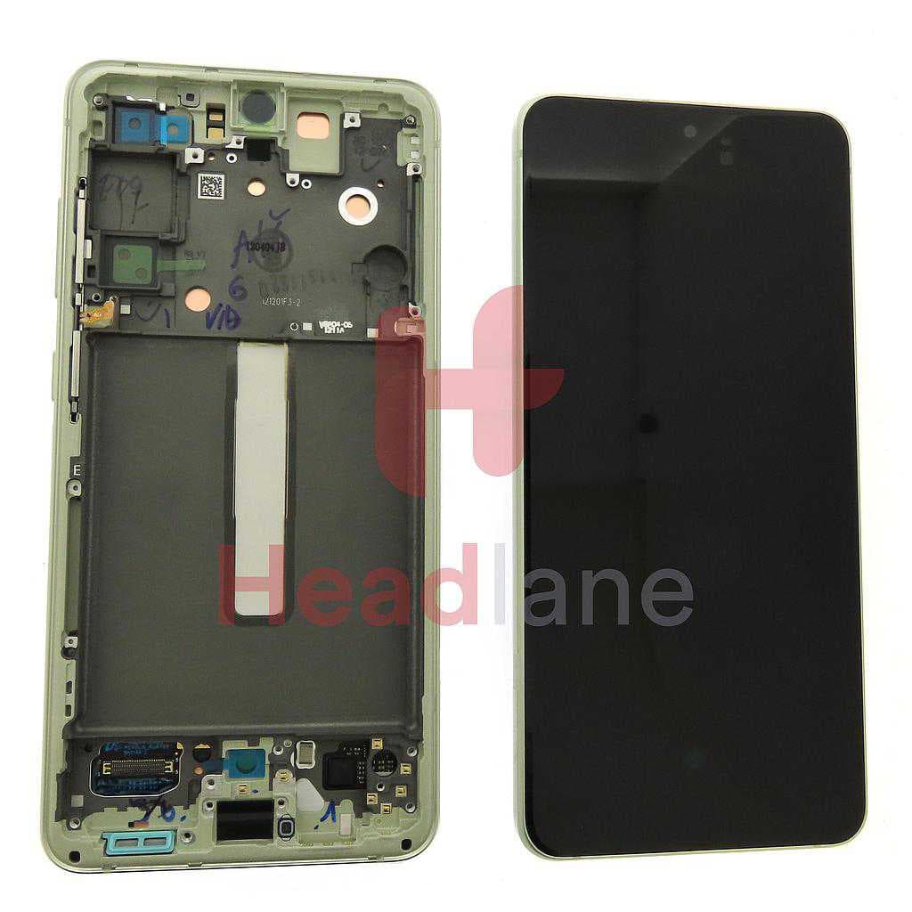 Samsung SM-G990 Galaxy S21 FE LCD Display / Screen + Touch - Green - GH82-26414C