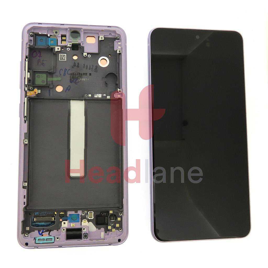 Samsung SM-G990 Galaxy S21 FE LCD Display / Screen + Touch - Violet - GH82-26414D