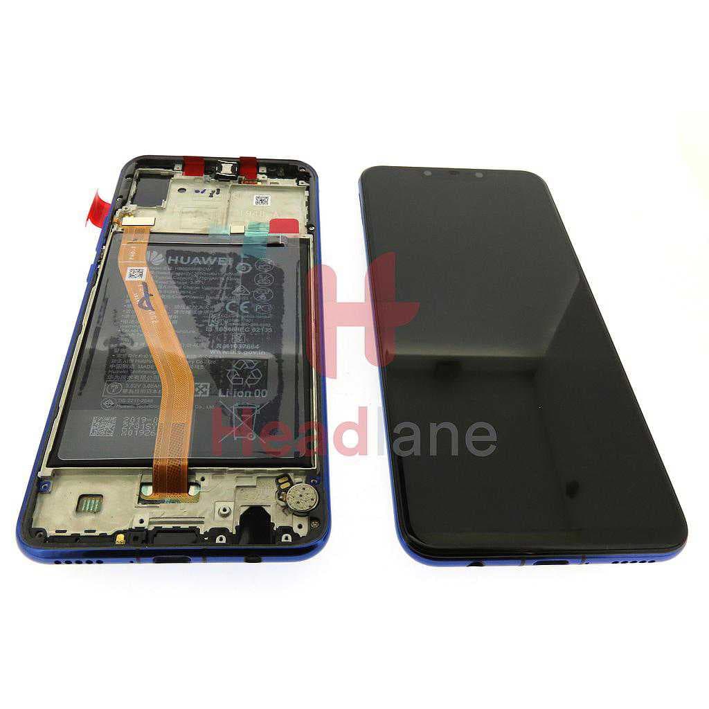 Huawei Nova 3 LCD Display / Screen + Touch + Battery - Purple - 02352DTK - Huawei Replacement Part