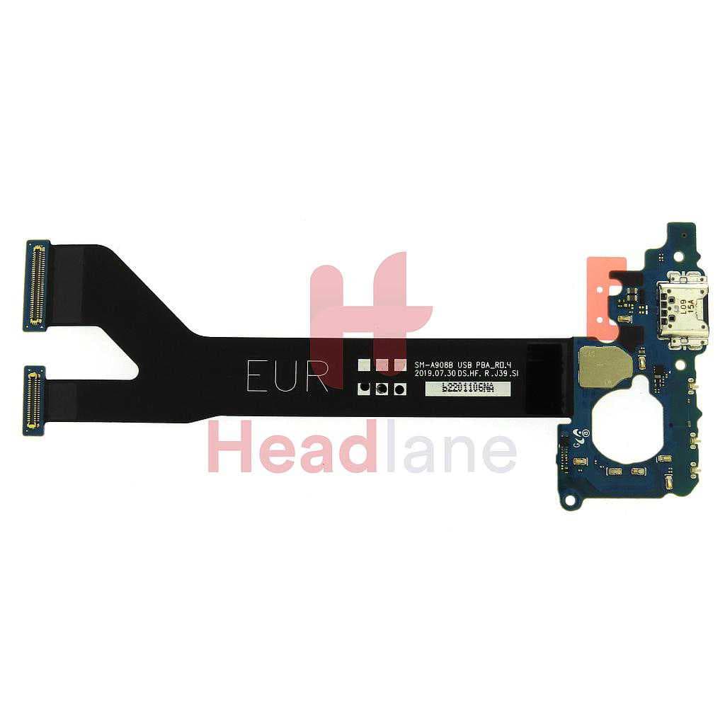 Samsung SM-A908 Galaxy A90 5G Charging Port Flex - GH96-13007A - Samsung Replacement Part