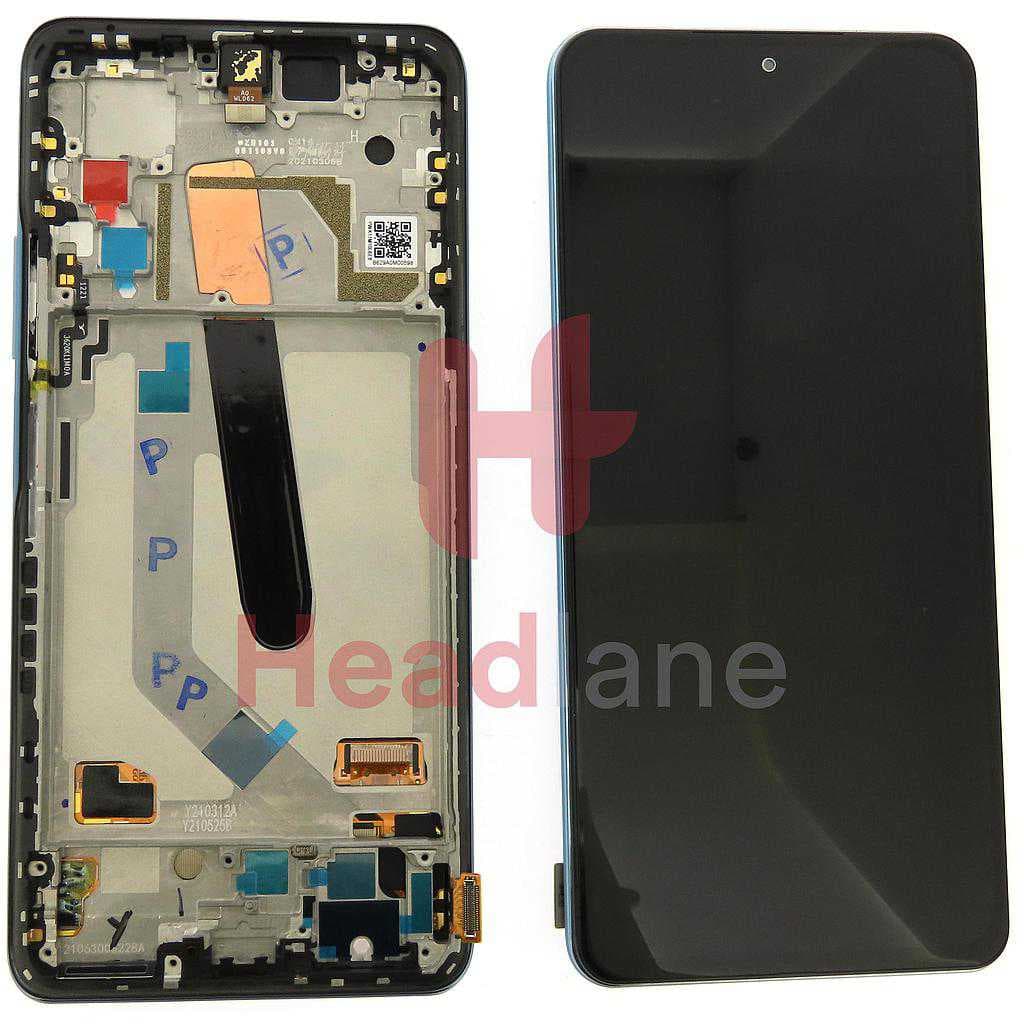 Xiaomi Poco F3 LCD Display / Screen + Touch - Blue - 560004K11A00 - Xiaomi Replacement Part