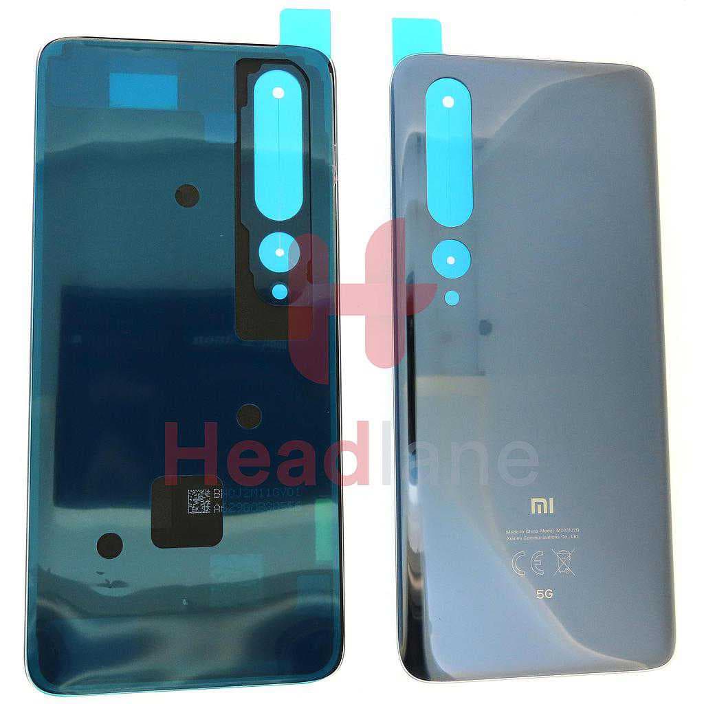 Xiaomi Mi 10 Back / Battery Cover - Grey - 550500007M1L - Xiaomi Replacement Part