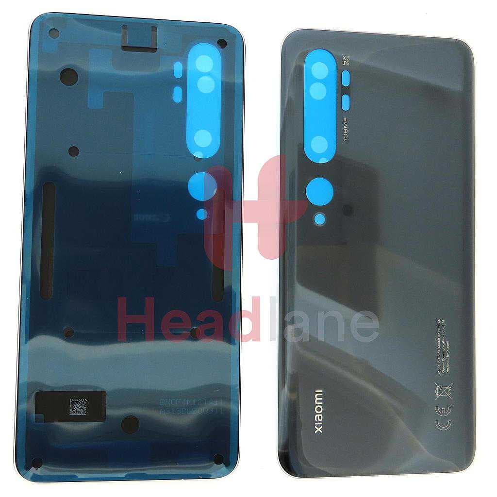 Xiaomi Mi Note 10 / Mi Note 10 Pro Back / Battery Cover - Black - 55050000391L - Xiaomi Replacement Part