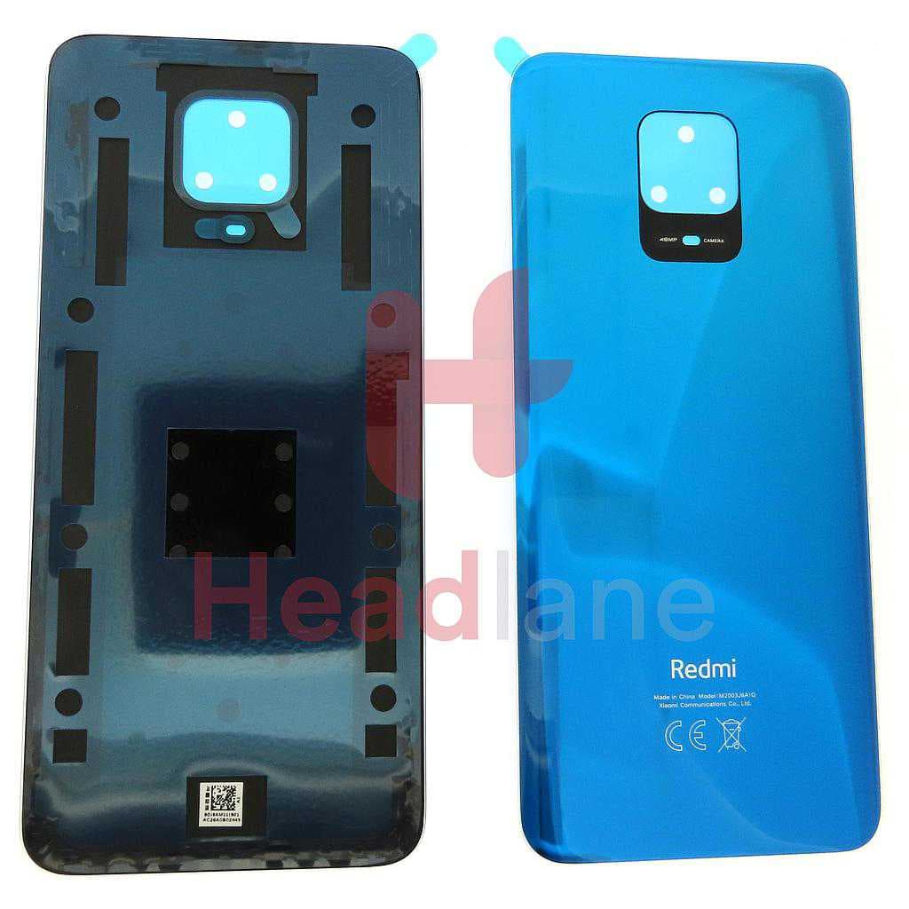 Xiaomi Redmi Note 9S Back / Battery Cover - Blue - 550500004Z1Q - Xiaomi Replacement Part