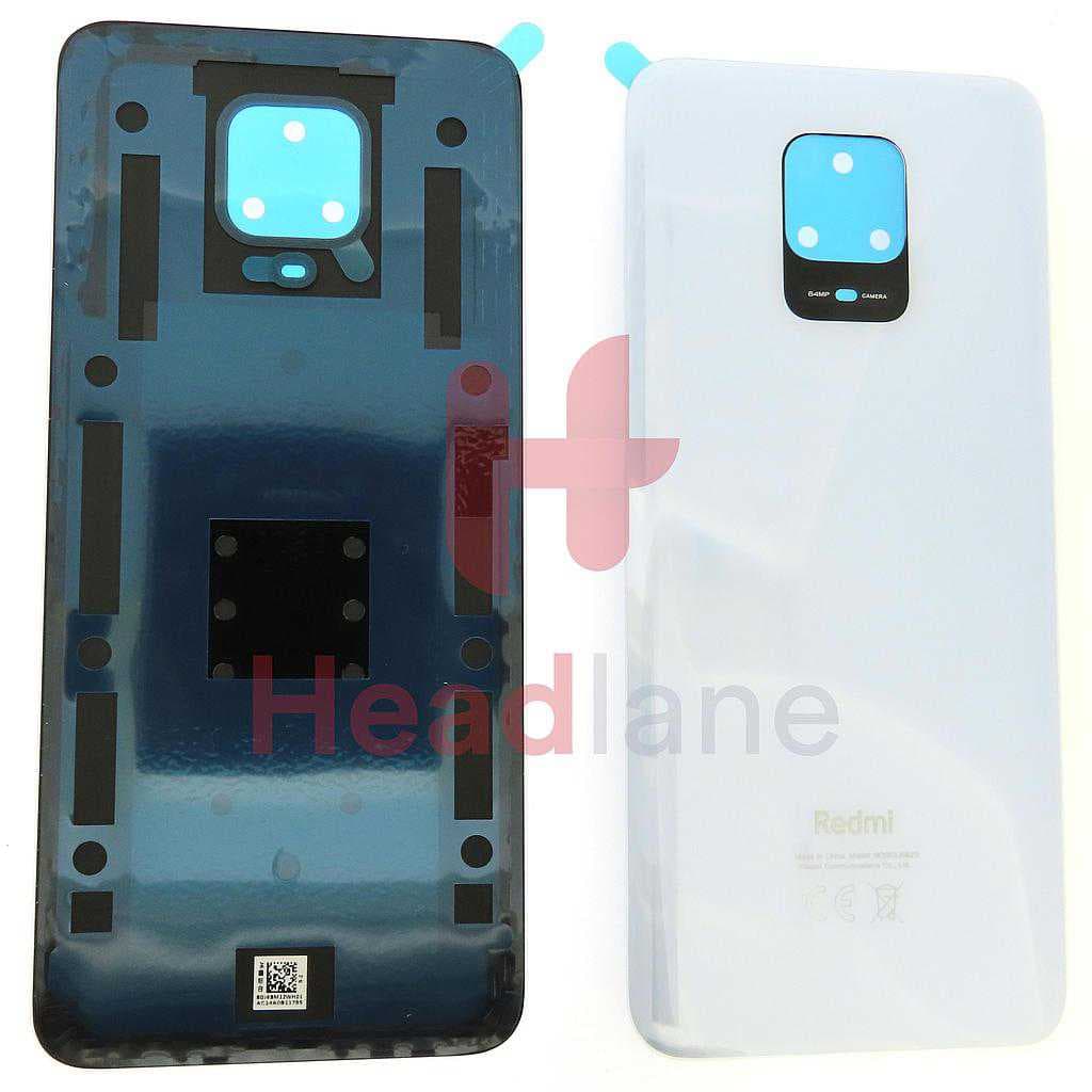 Xiaomi Redmi Note 9 Pro Back / Battery Cover - White - 55050000751Q - Xiaomi Replacement Part