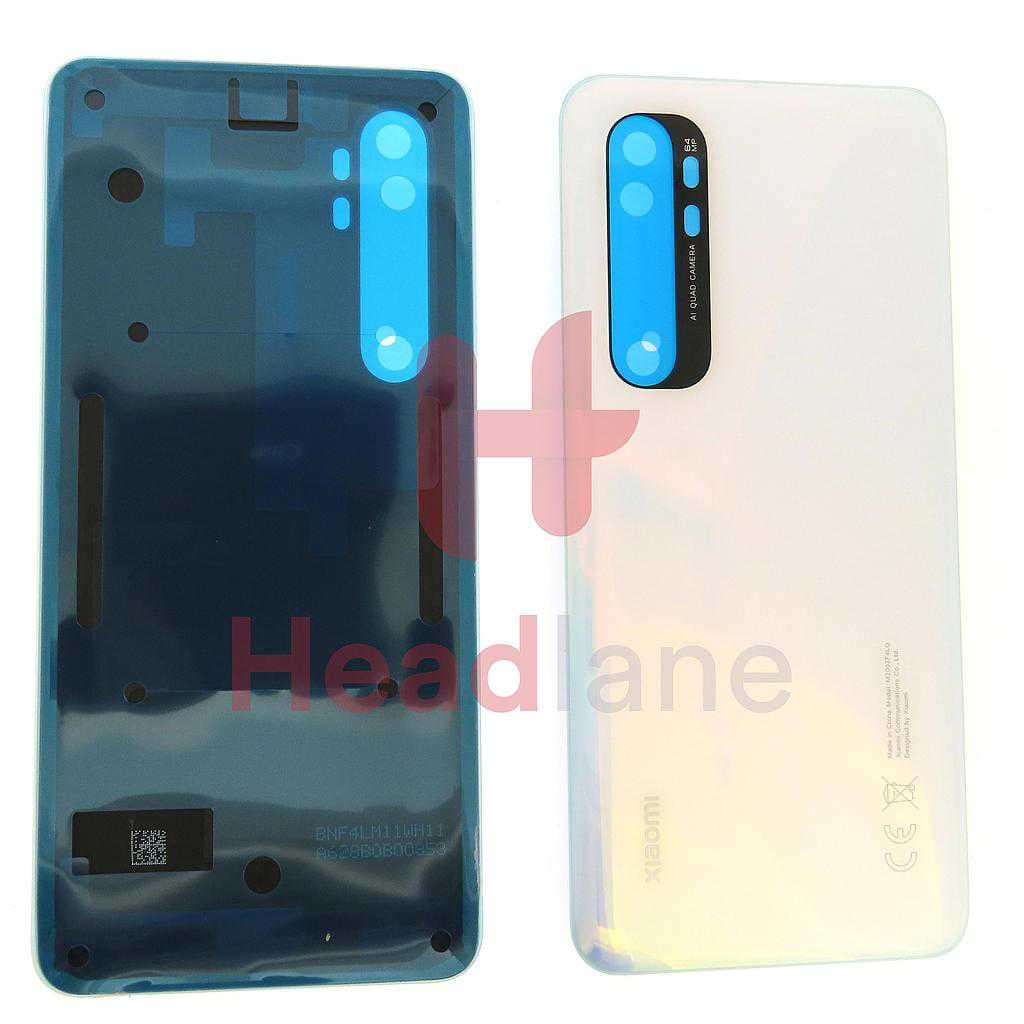 Xiaomi Mi Note 10 Lite Back / Battery Cover - White - 550500006S1L - Xiaomi Replacement Part
