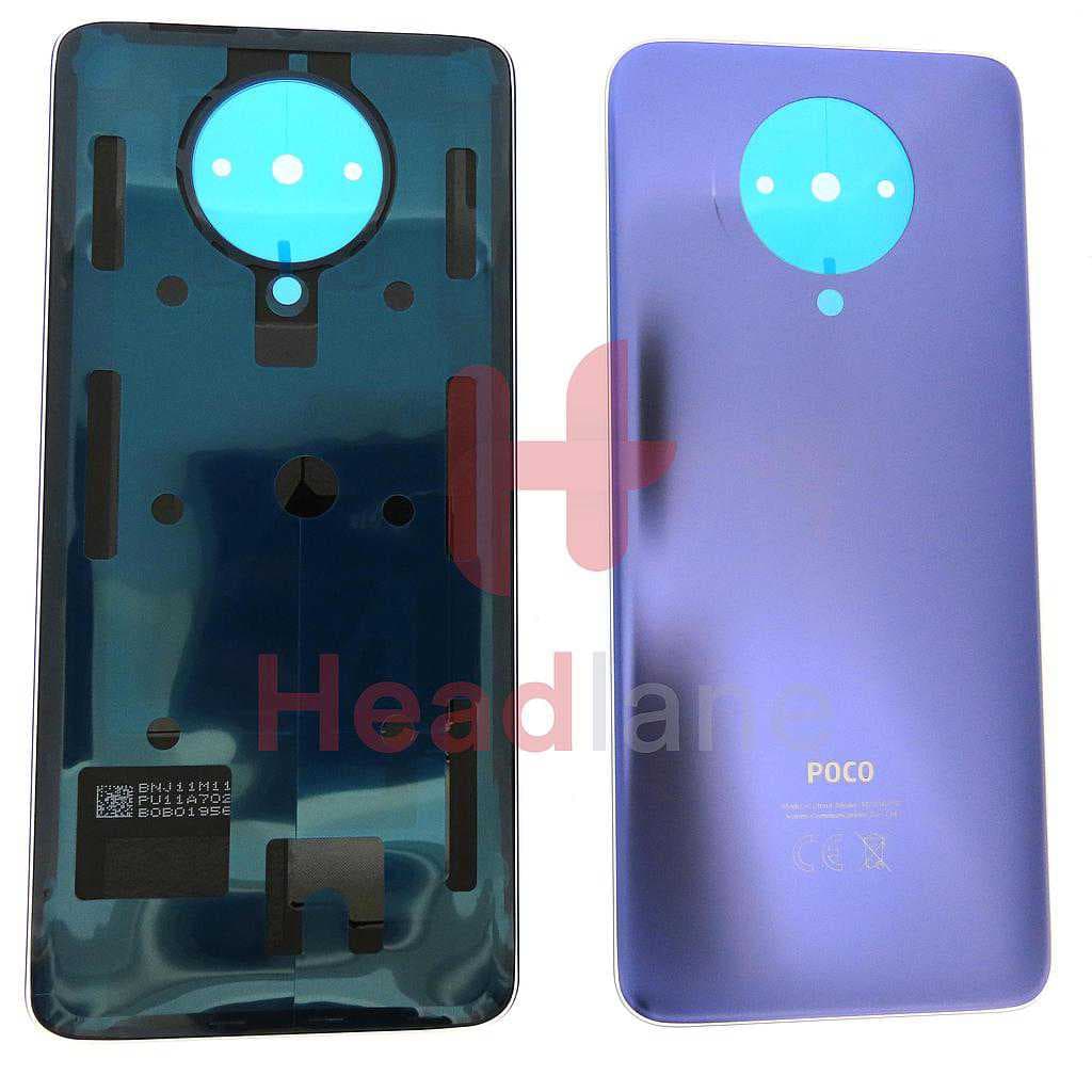 Xiaomi Poco F2 Pro Back / Battery Cover - Purple - 550500008W1L - Xiaomi Replacement Part