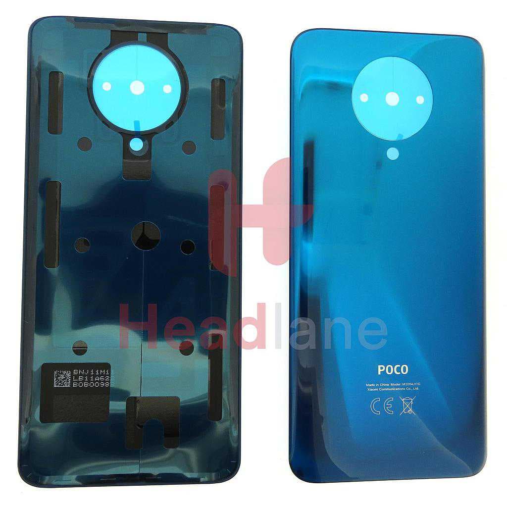 Xiaomi Poco F2 Pro Back / Battery Cover - Blue - 55050000911L - Xiaomi Replacement Part