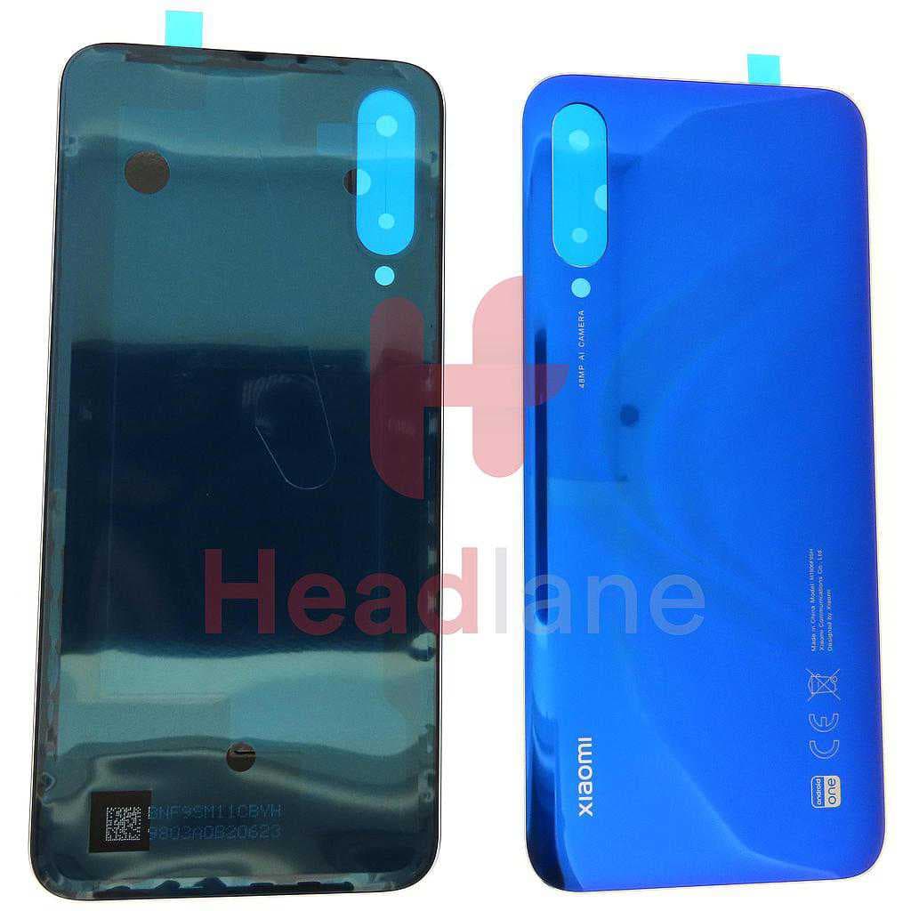 Xiaomi Mi A3 Back / Battery Cover - Blue - 5540511000A7 - Xiaomi Replacement Part