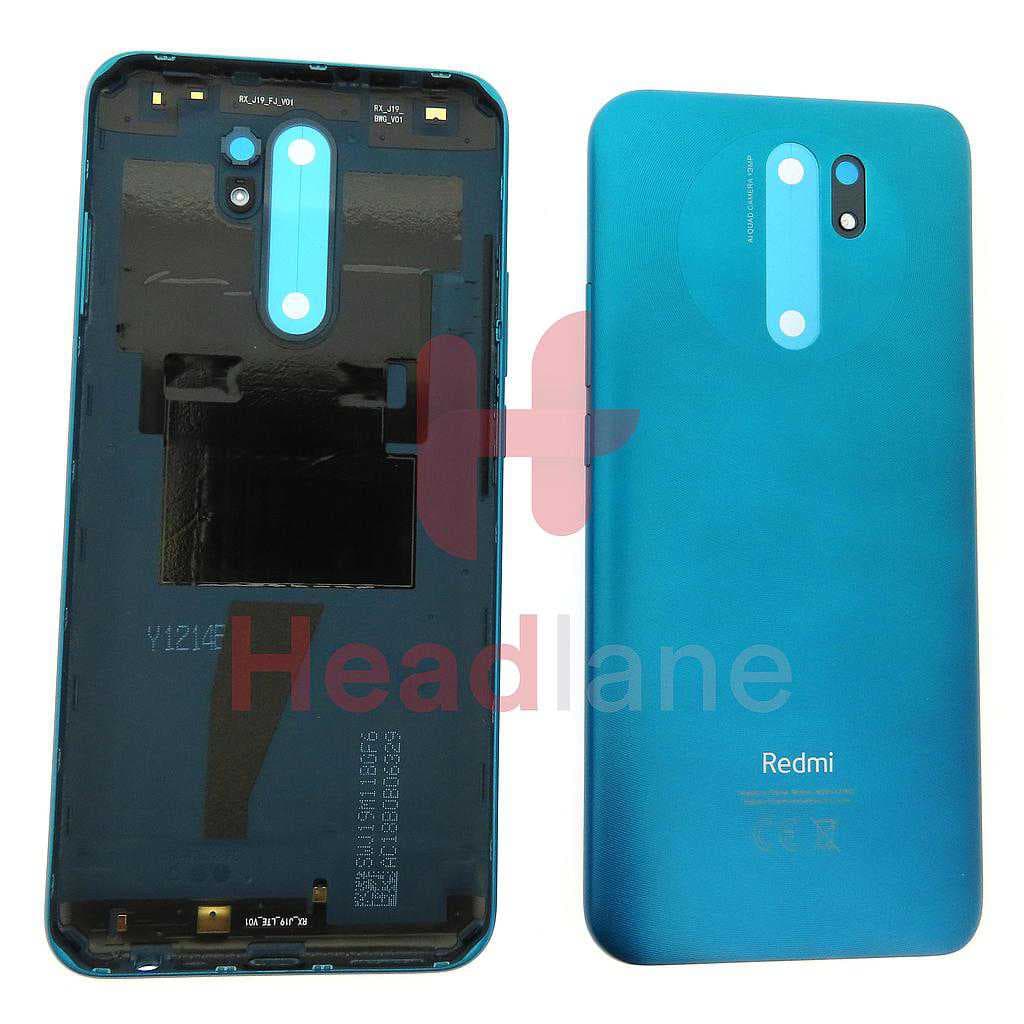 Xiaomi Redmi 9 Back / Battery Cover - Green - 55050000K5K1 - Xiaomi Replacement Part