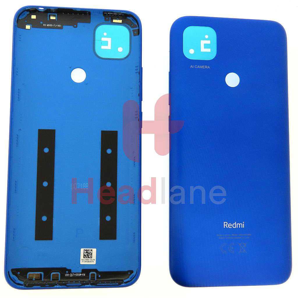 Xiaomi Redmi 9C Back / Battery Cover - Blue - 55050000EI5Z - Xiaomi Replacement Part