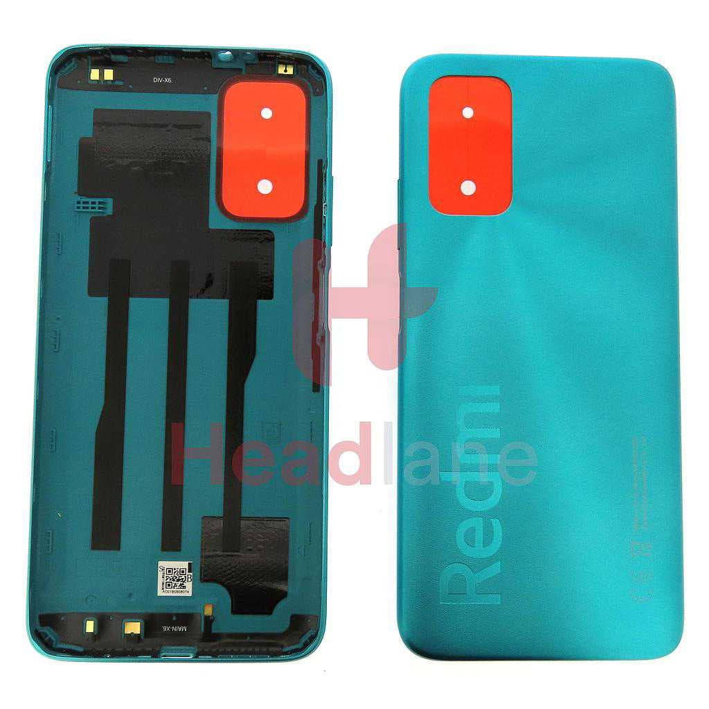 Xiaomi Redmi 9T Back / Battery Cover - Green - 55050000RV9X - Xiaomi Replacement Part