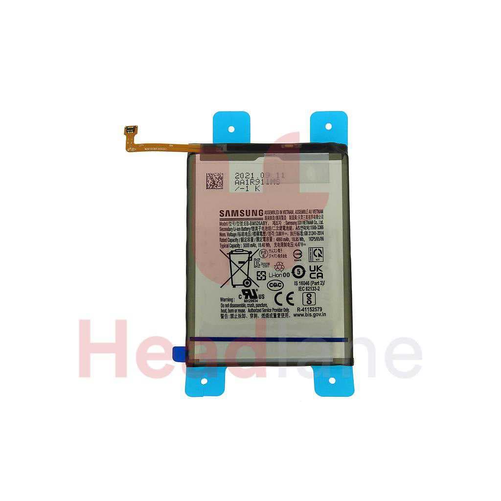 Samsung SM-M526 M236 M336 M536 A236 Galaxy M52 M23 M33 5G M53 5G A23 5G EB-BM526ABS Battery - GH82-27092A - Samsung Replacement Part