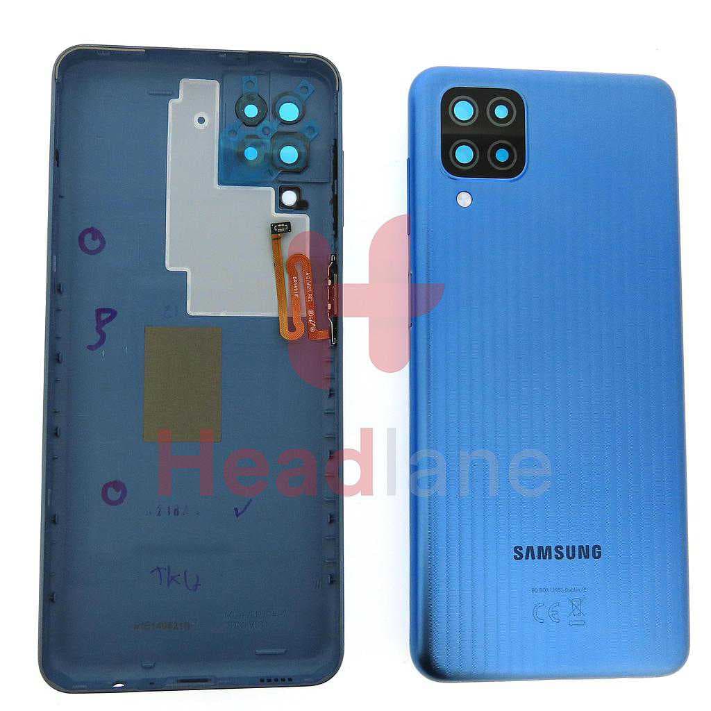 Samsung SM-M127 Galaxy M12 Back / Battery Cover - Blue - GH82-25046C - Samsung Replacement Part