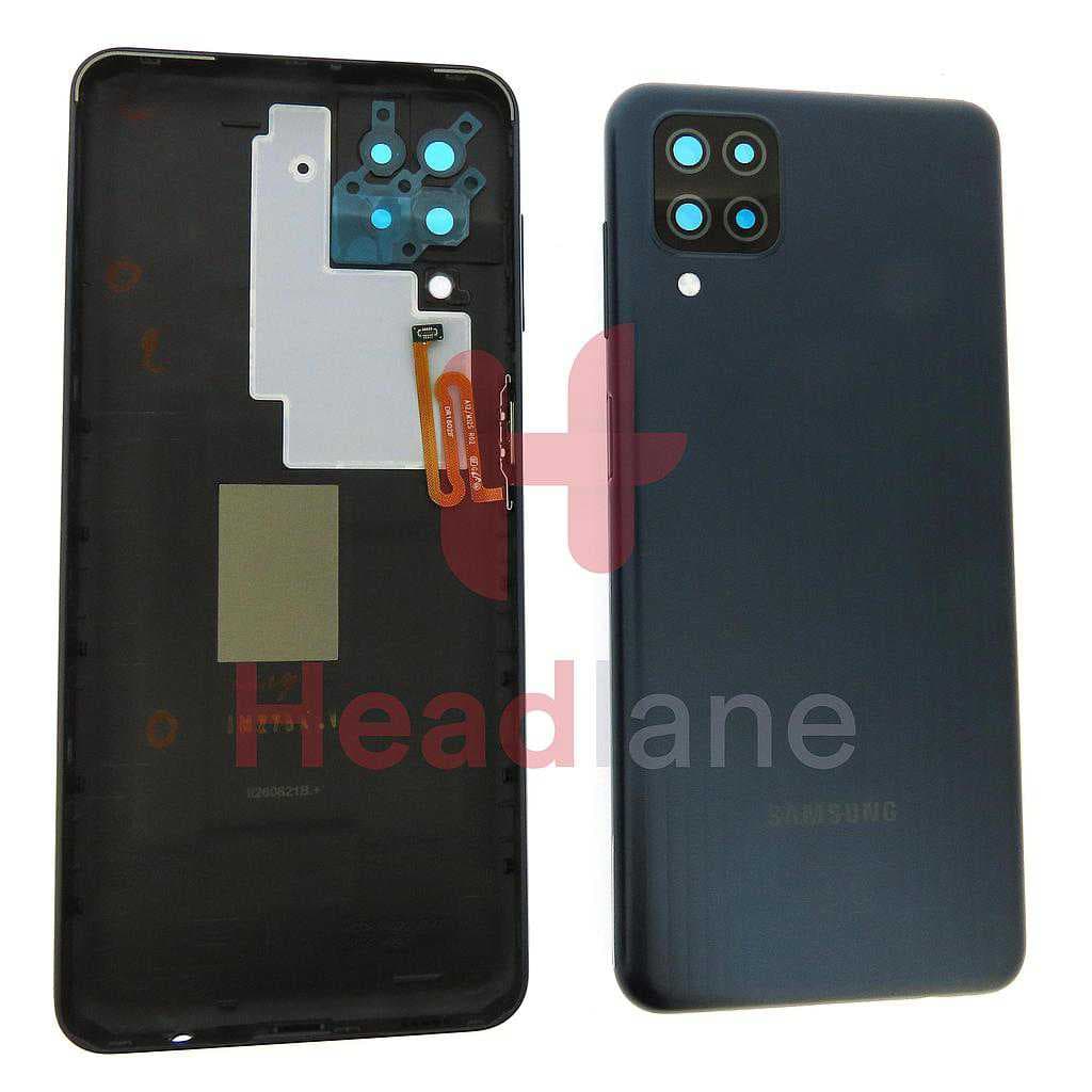 Samsung SM-M127 Galaxy M12 Back / Battery Cover - Black - GH82-25046A - Samsung Replacement Part