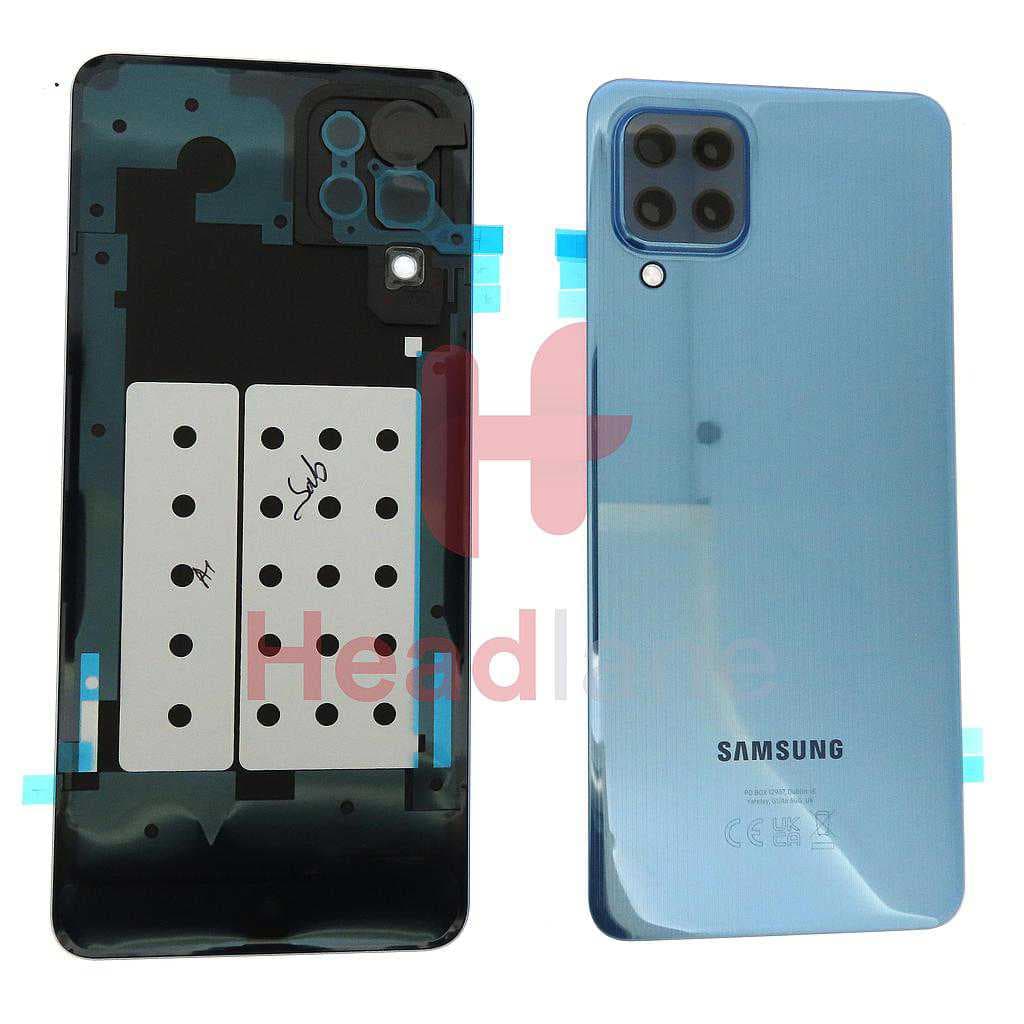 Samsung SM-M325 Galaxy M32 Back / Battery Cover - Blue - GH82-25976B - Samsung Replacement Part