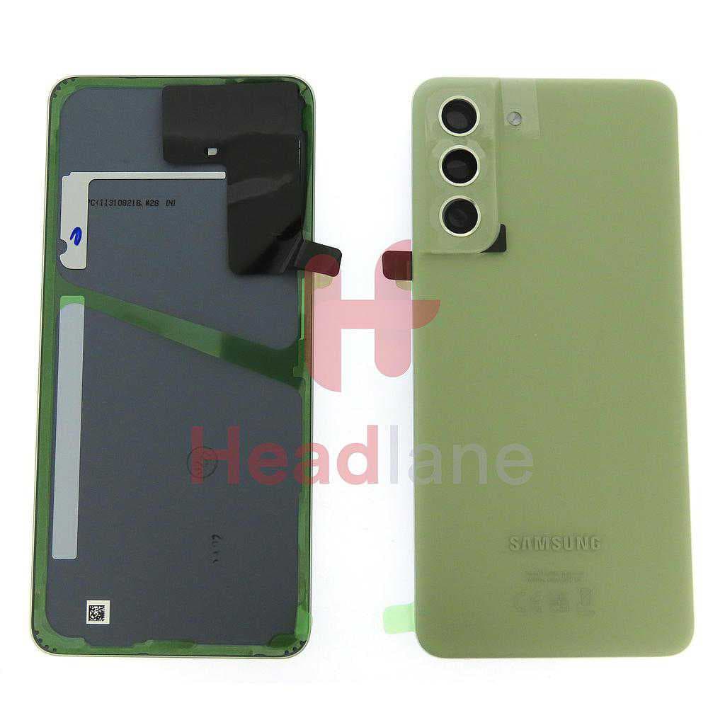 Samsung SM-G990 Galaxy S21 FE Back / Battery Cover - Green - GH82-26156C - Samsung Replacement Part