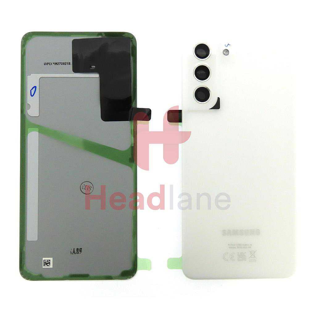 Samsung SM-G990 Galaxy S21 FE Back / Battery Cover - White - GH82-26156B - Samsung Replacement Part