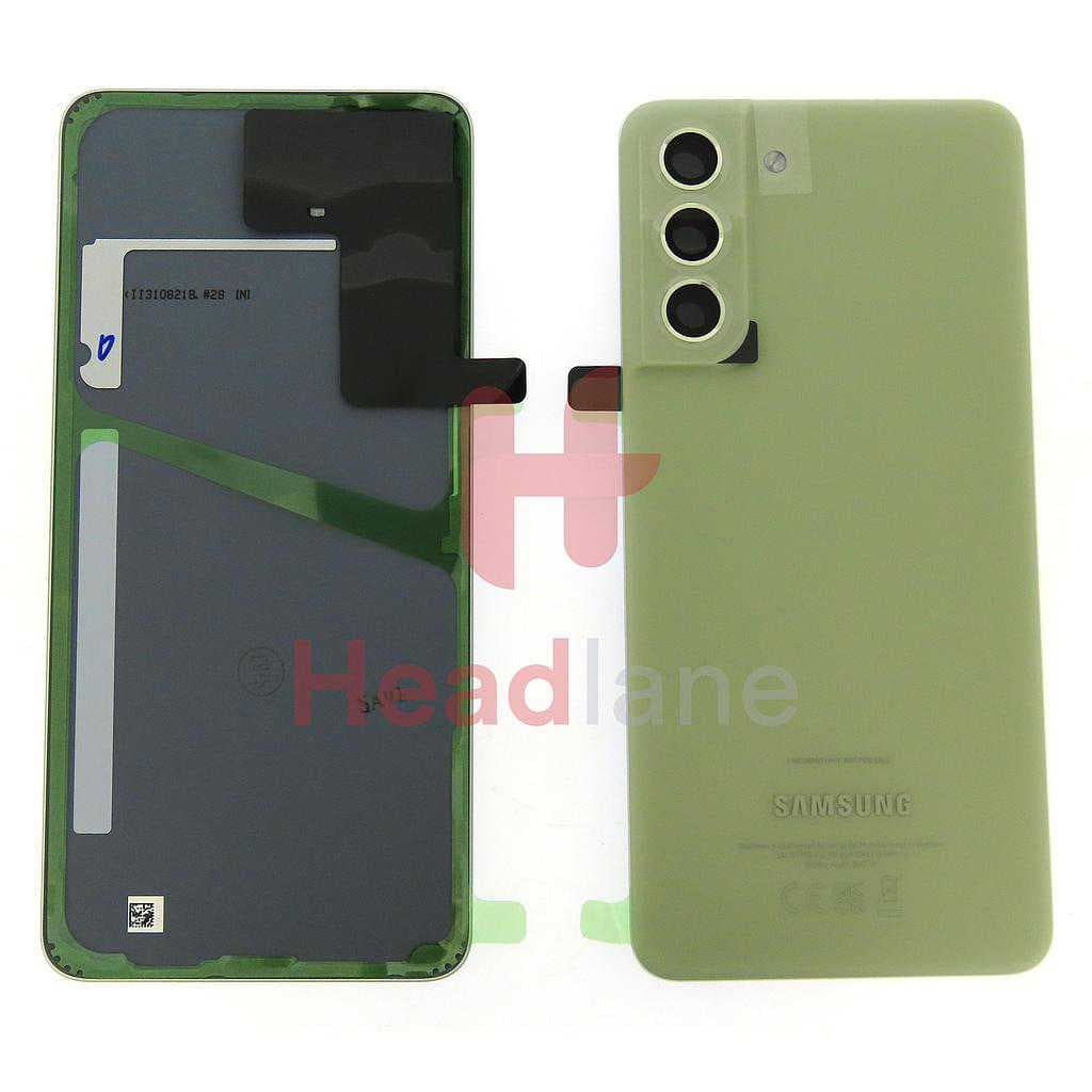 Samsung SM-G990 Galaxy S21 FE Back / Battery Cover - Green (Live Demo Unit)
 - GH82-26360C - Samsung Replacement Part