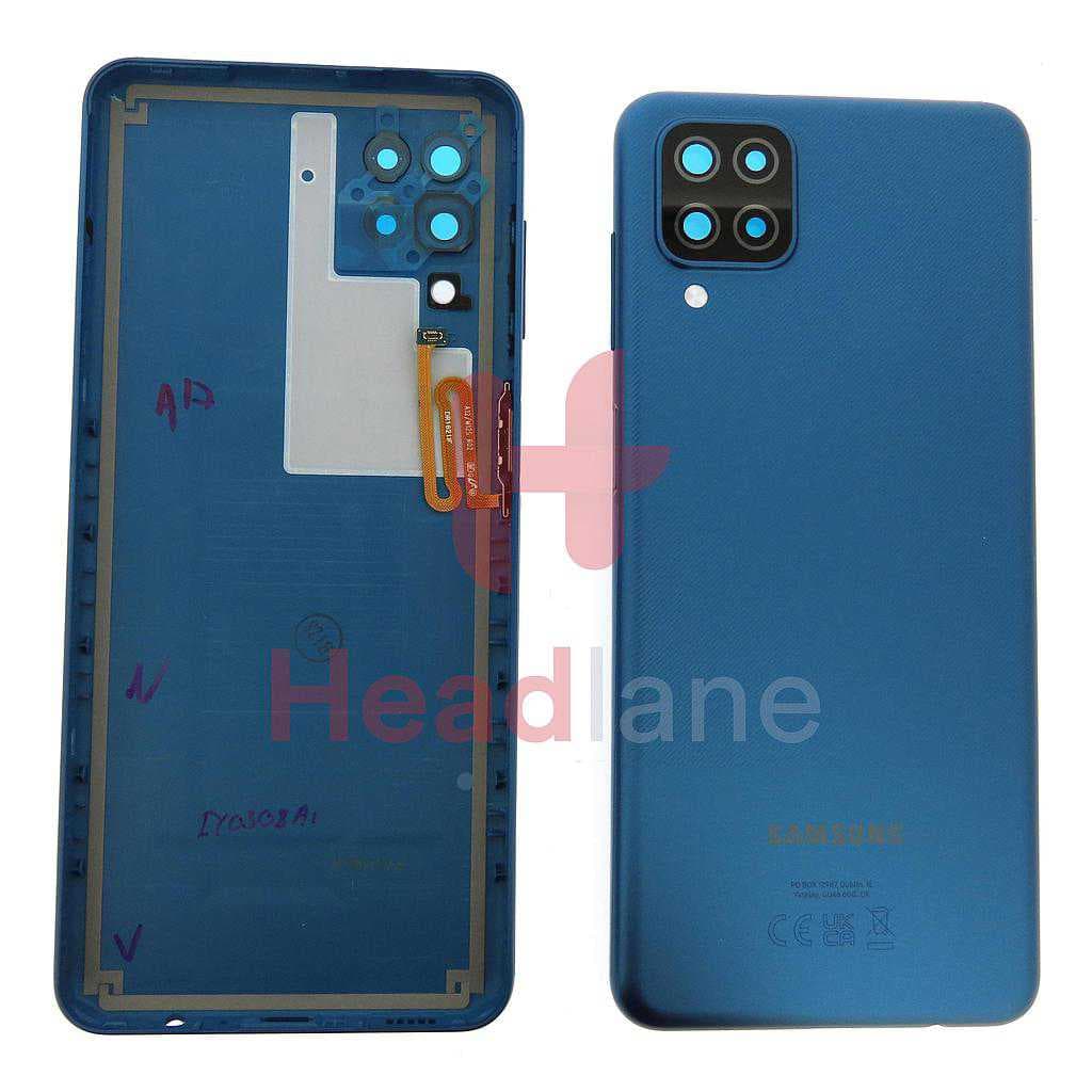 Samsung SM-A127 Galaxy A12 Nacho Back / Battery Cover - Blue - GH82-26514C - Samsung Replacement Part