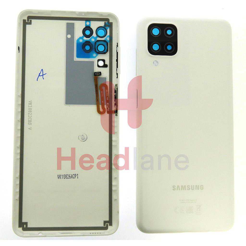 Samsung SM-A127 Galaxy A12 Nacho Back / Battery Cover - White - GH82-26514B - Samsung Replacement Part