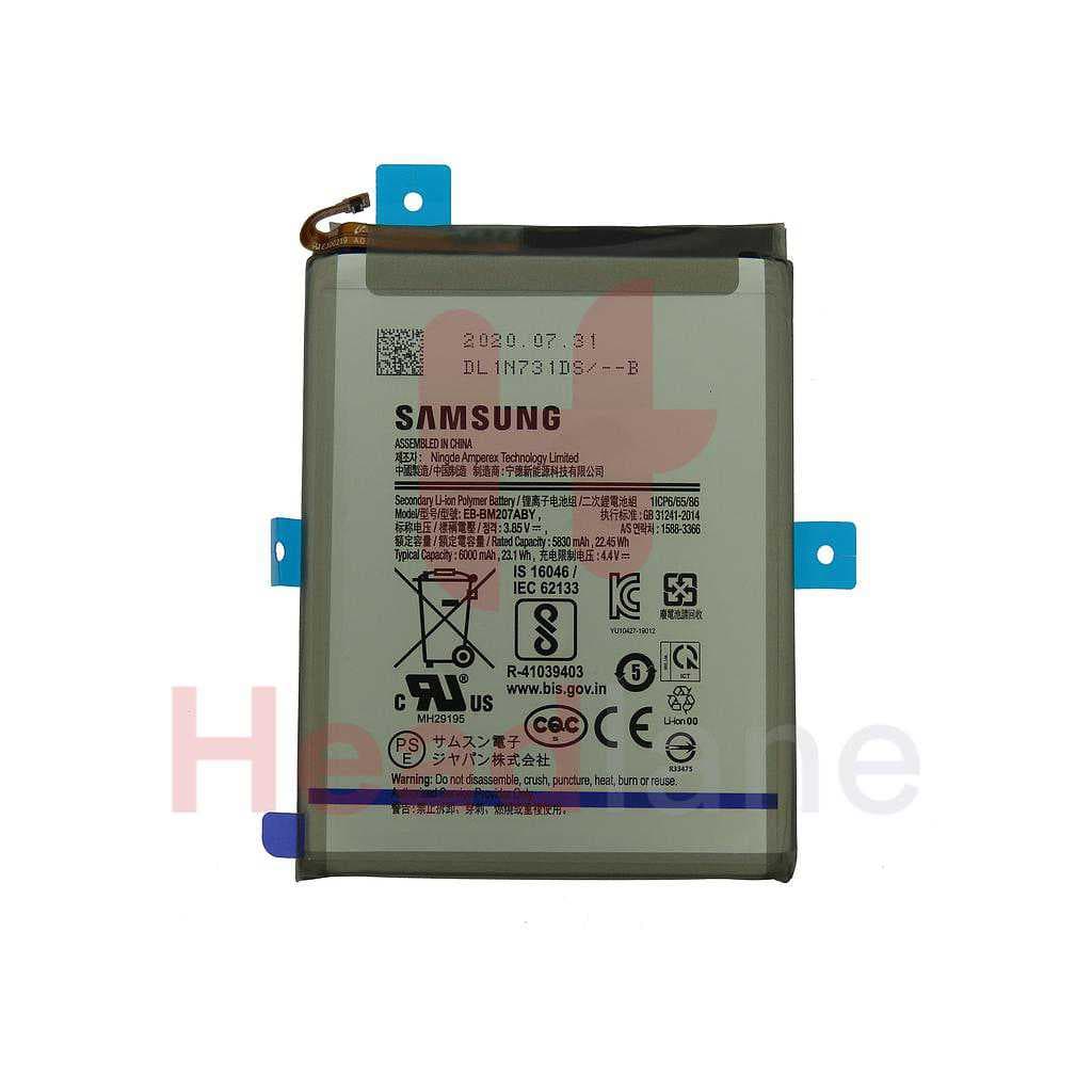 Samsung SM-M307 M315 M215 Galaxy M30s M31 M21 EB-BM207ABY Internal Battery - GH82-25044A - Samsung Replacement Part