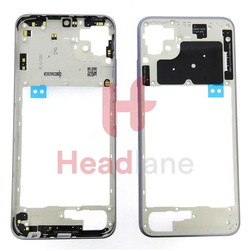Samsung SM-A226 Galaxy A22 5G Middle Cover / Chassis - Violet - GH81-20720A - Samsung Replacement Part