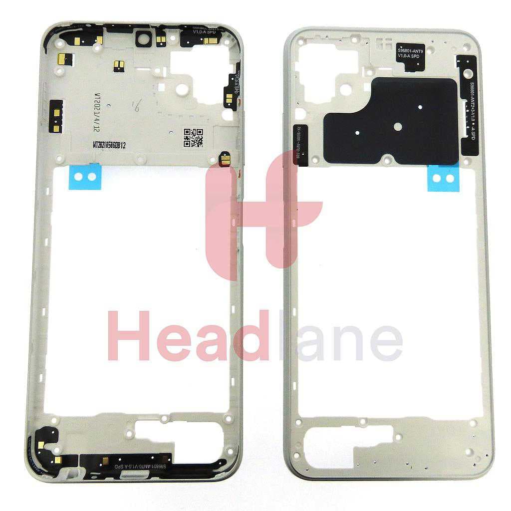 Samsung SM-A226 Galaxy A22 5G Middle Cover / Chassis - White - GH81-20721A - Samsung Replacement Part