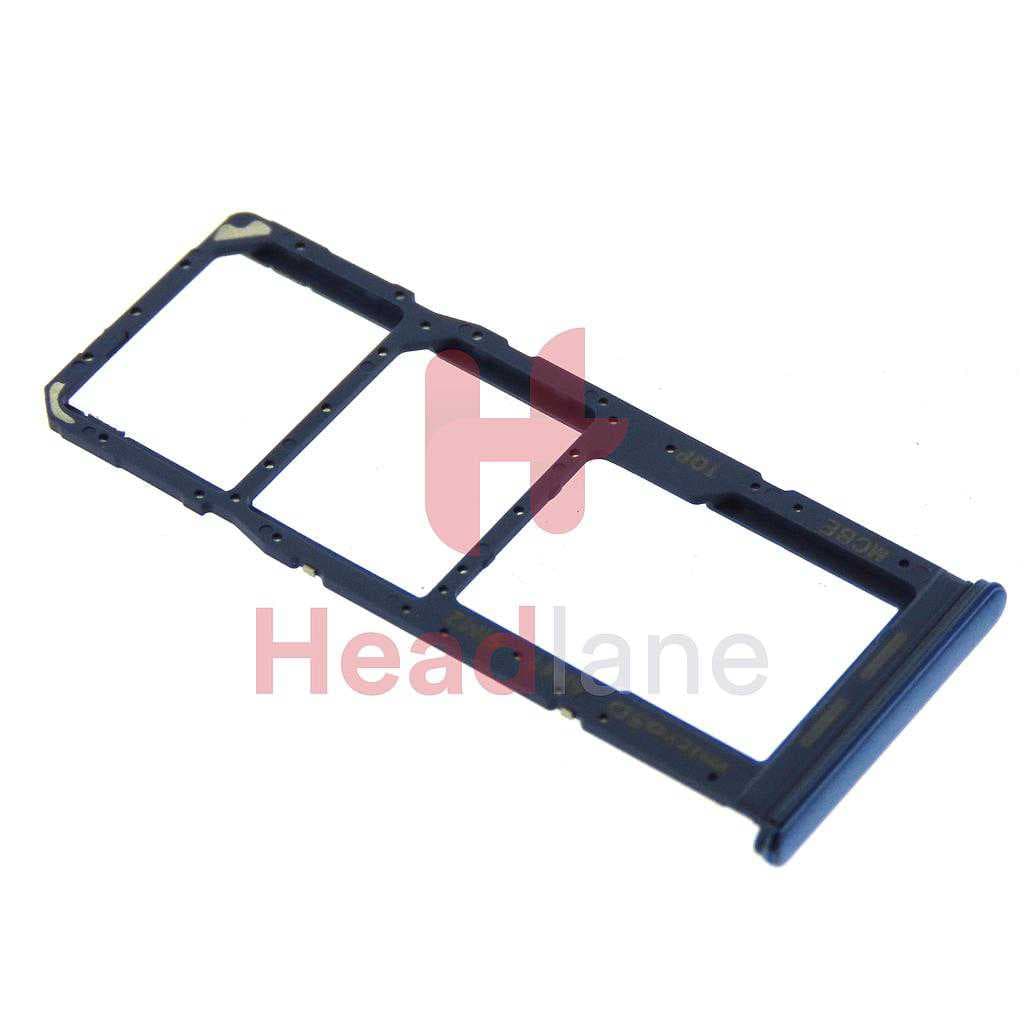 Samsung SM-M325 Galaxy M32 SIM Card Tray (Dual SIM) - Blue - GH98-46835B - Samsung Replacement Part