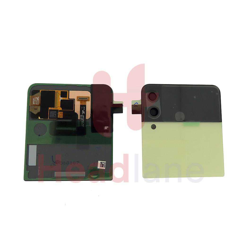 Samsung SM-F711 Galaxy Z Flip3 5G Outer LCD Display / Screen - Cream - GH97-26773B - Samsung Replacement Part