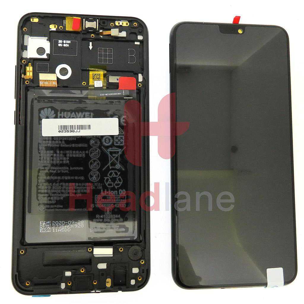 Huawei Honor 9X Lite LCD Display / Screen + Touch + Battery - Black - 02353QJJ - Huawei Replacement Part