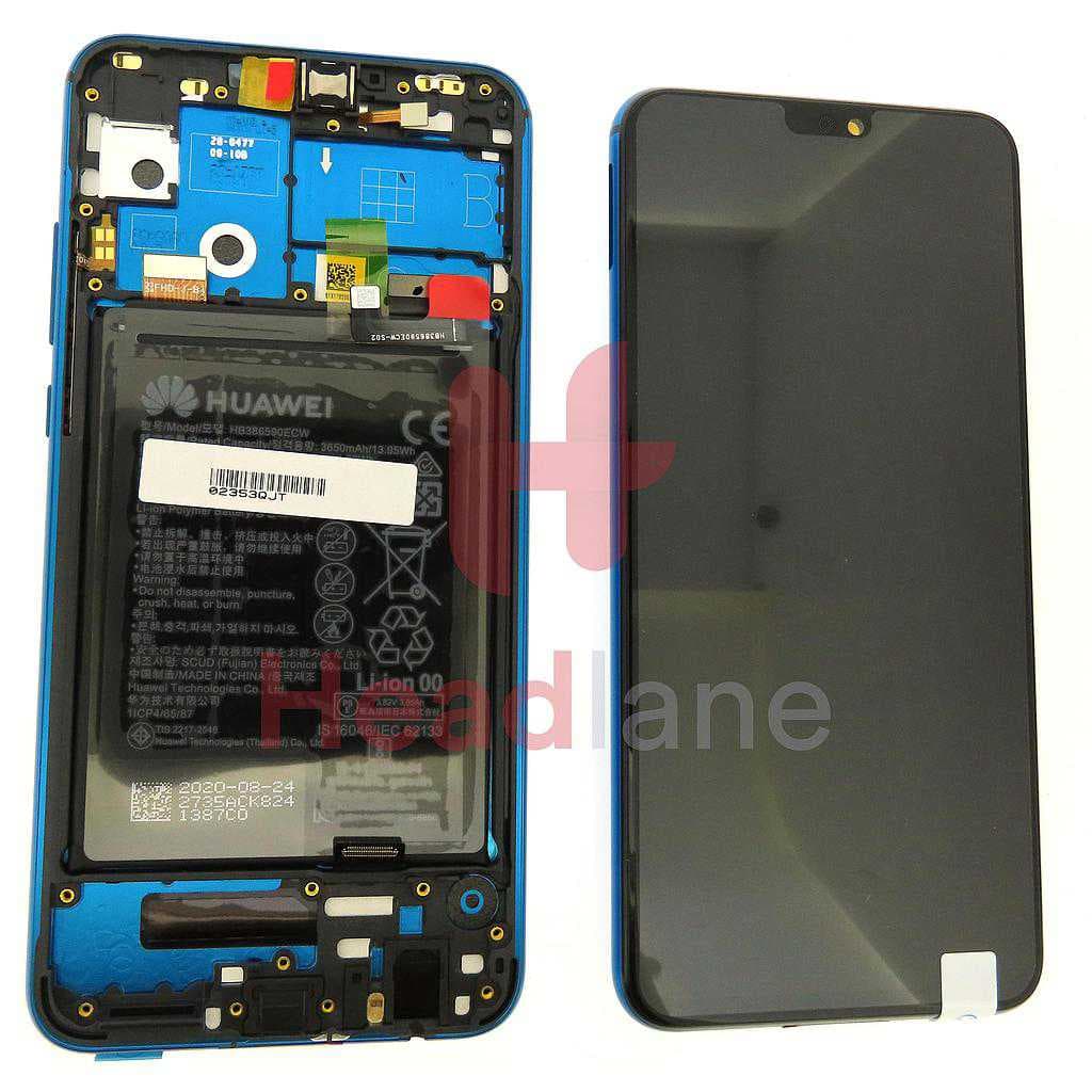 Huawei Honor 9X Lite LCD Display / Screen + Touch + Battery - Green - 02353QJT - Huawei Replacement Part