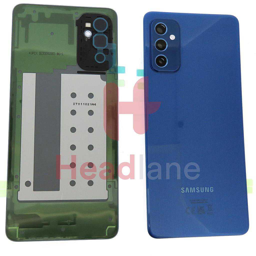 Samsung SM-M526 Galaxy M52 5G Back / Battery Cover - Blue - GH82-27061B - Samsung Replacement Part