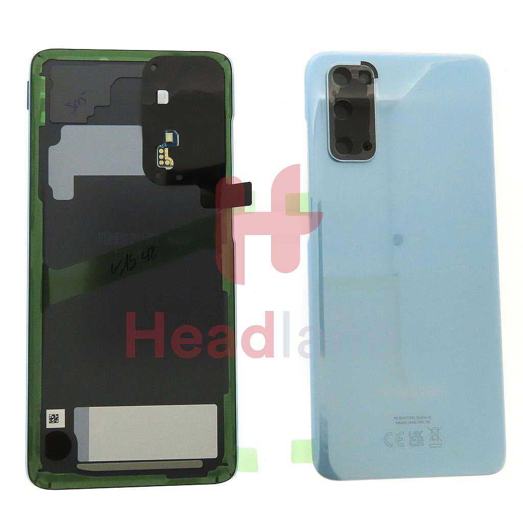 Samsung SM-G980 Galaxy S20 Back / Battery Cover - Blue (UKCA) - GH82-27239D - Samsung Replacement Part