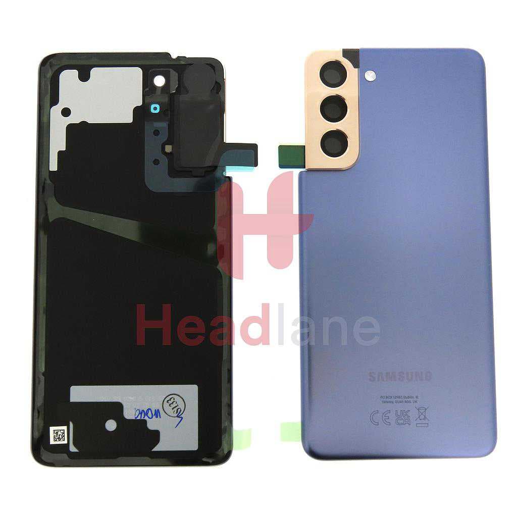 Samsung SM-G991 Galaxy S21 5G Back / Battery Cover - Phantom Violet (UKCA) - GH82-27262B - Samsung Replacement Part