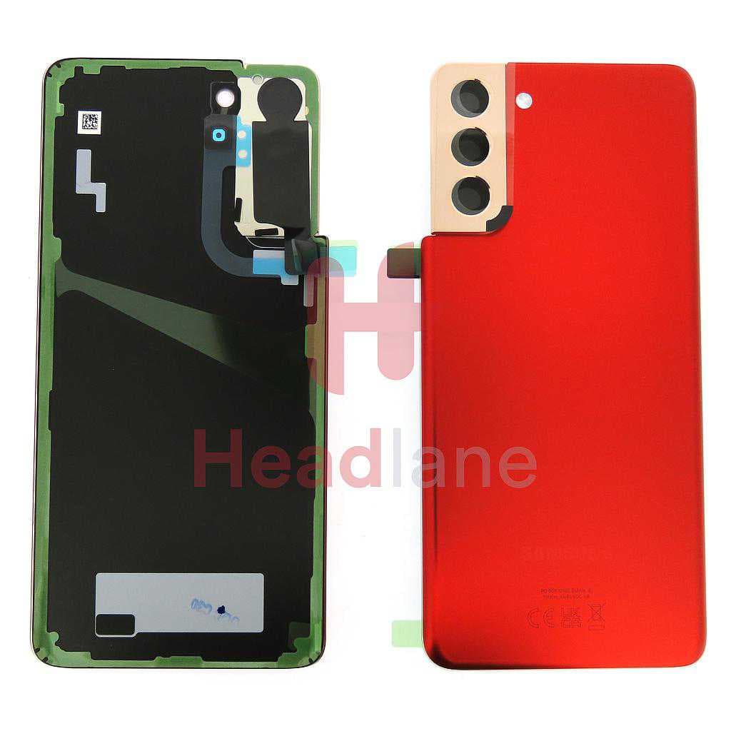 Samsung SM-G996 Galaxy S21+ 5G Back / Battery Cover - Phantom Red (UKCA) - GH82-27288G - Samsung Replacement Part