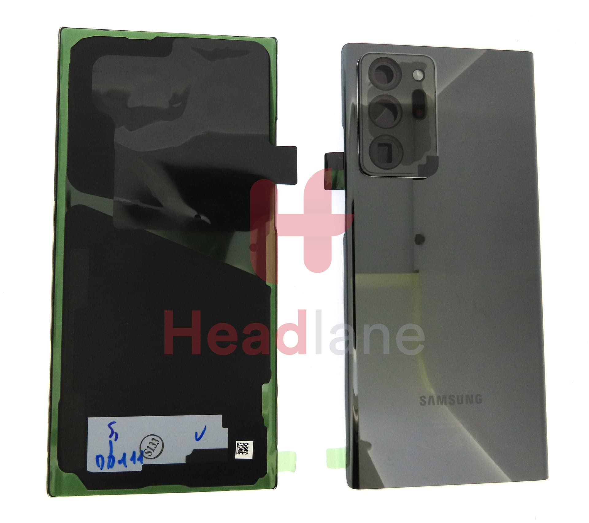 Samsung SM-N986 Galaxy Note 20 Ultra 5G Back / Battery Cover - Black (UKCA) - GH82-27259A - Samsung Replacement Part