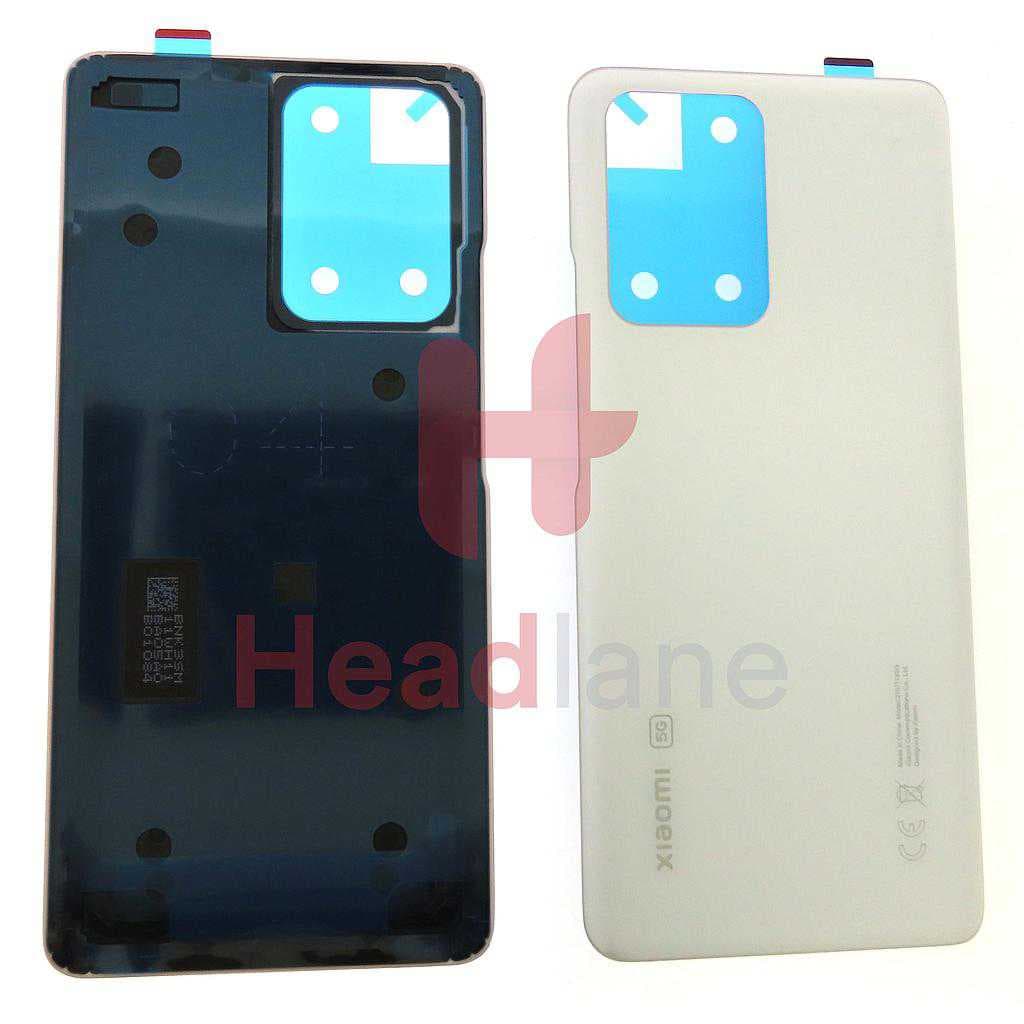 Xiaomi 11T Pro Back / Battery Cover - White - 55050001BF1L - Xiaomi Replacement Part