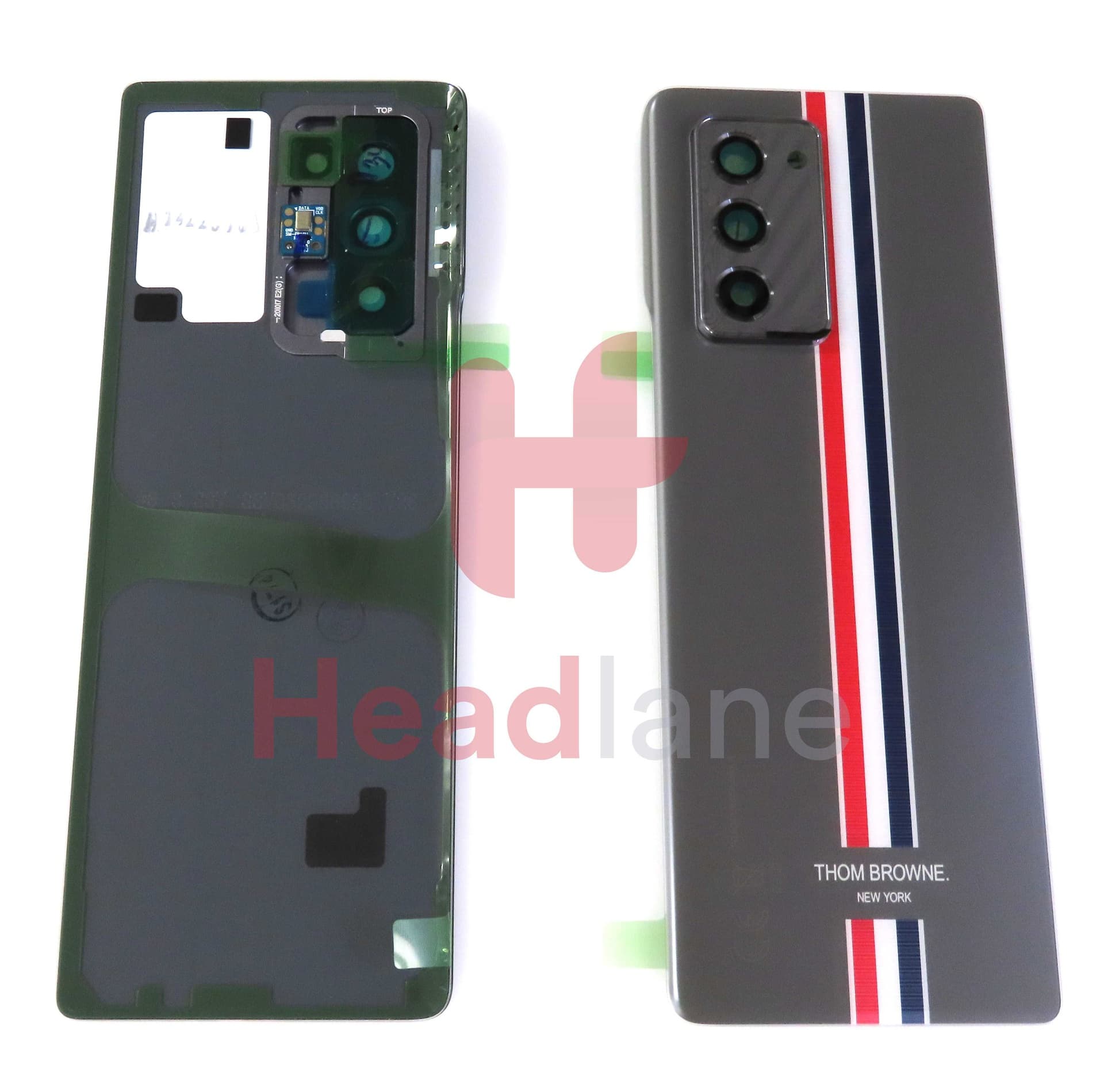 Samsung SM-F916 Galaxy Z Fold2 5G Back / Battery Cover - Thom Browne (UKCA) - GH82-27284D - Samsung Replacement Part