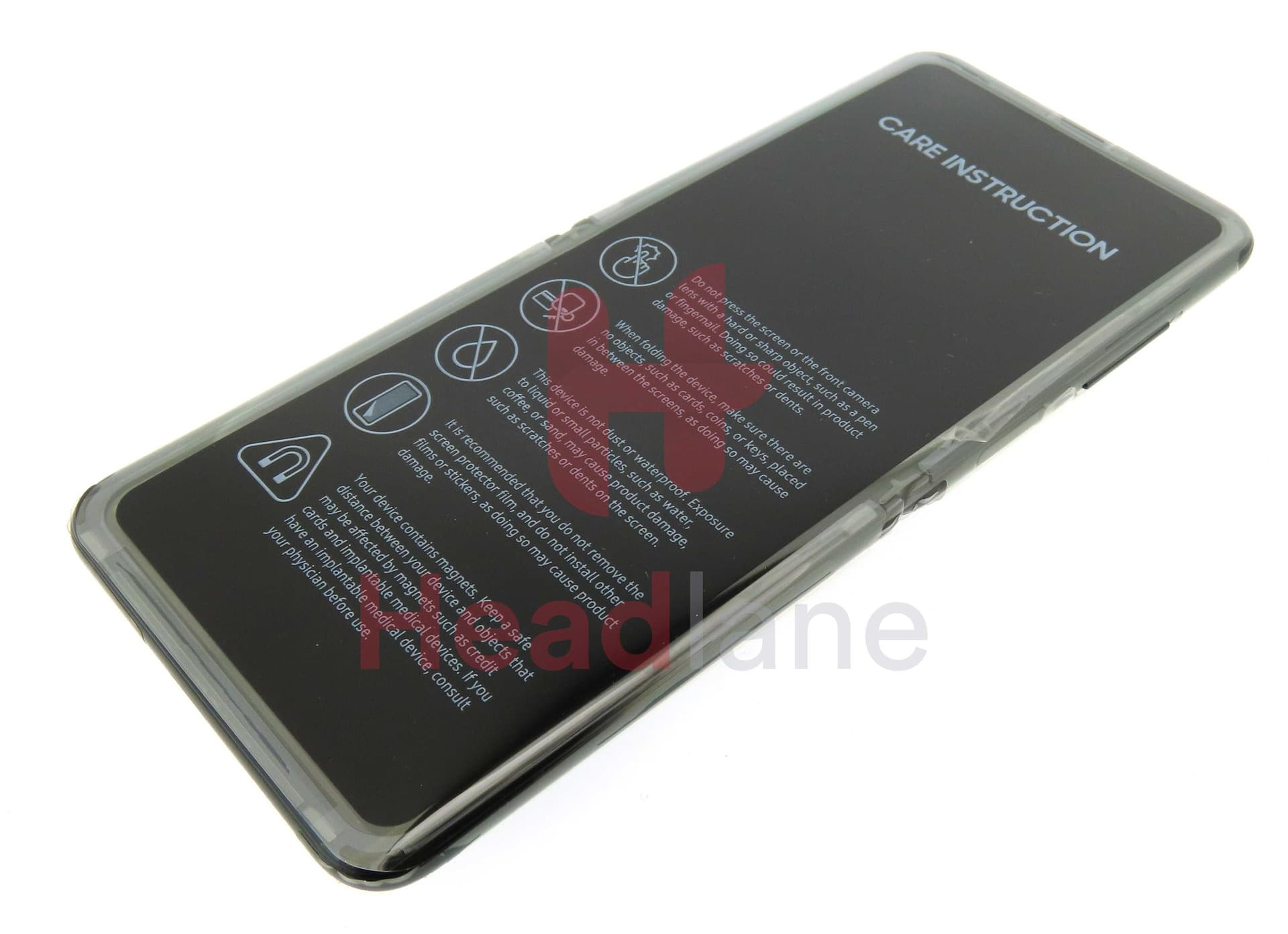 Samsung SM-F700 Galaxy Z Flip LCD Display / Screen + Touch - Black (No Camera) - GH82-27350A - Samsung Replacement Part