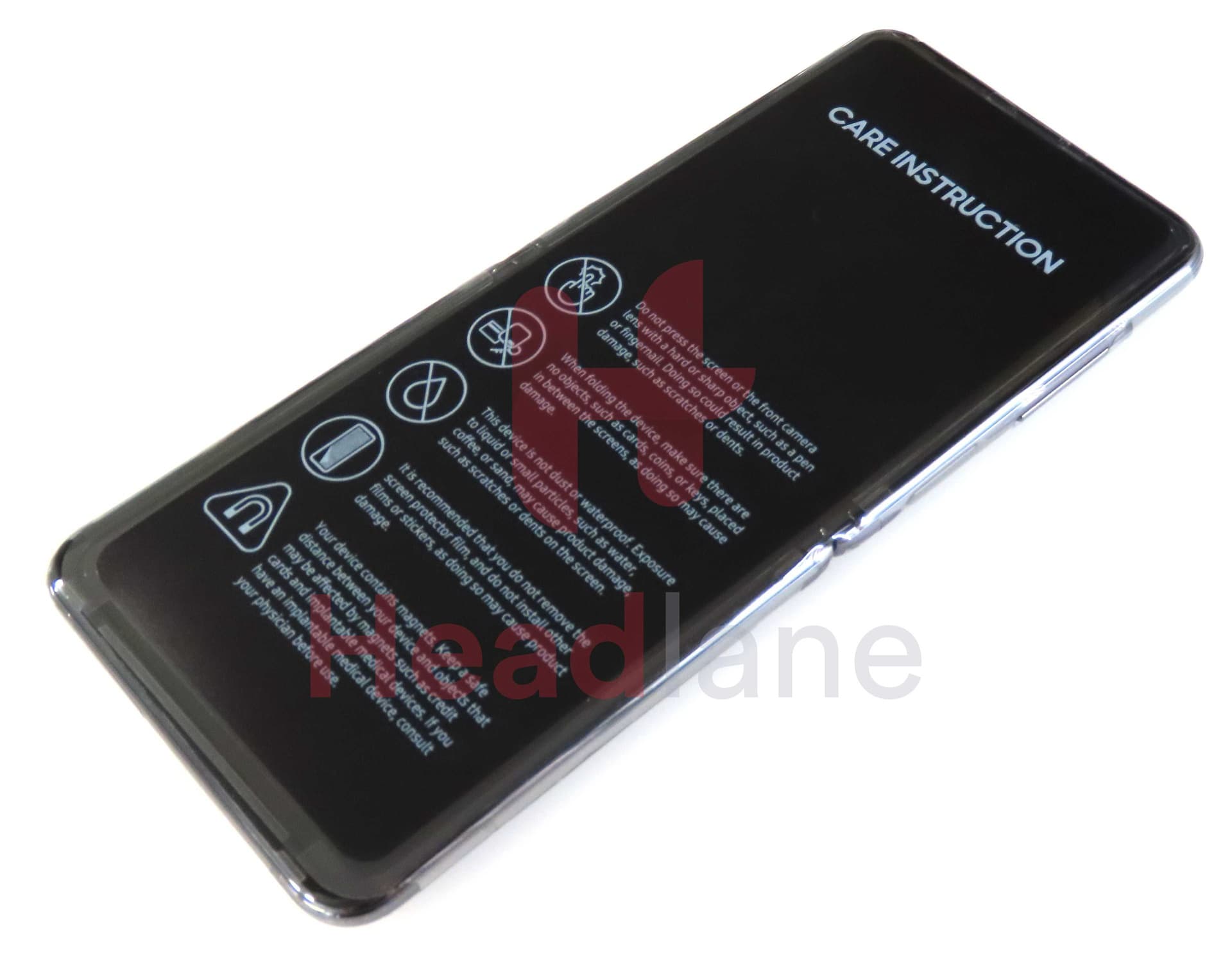 Samsung SM-F707 Galaxy Z Flip 5G LCD Display / Screen + Touch - Mystic Grey (No Camera) - GH82-27356A