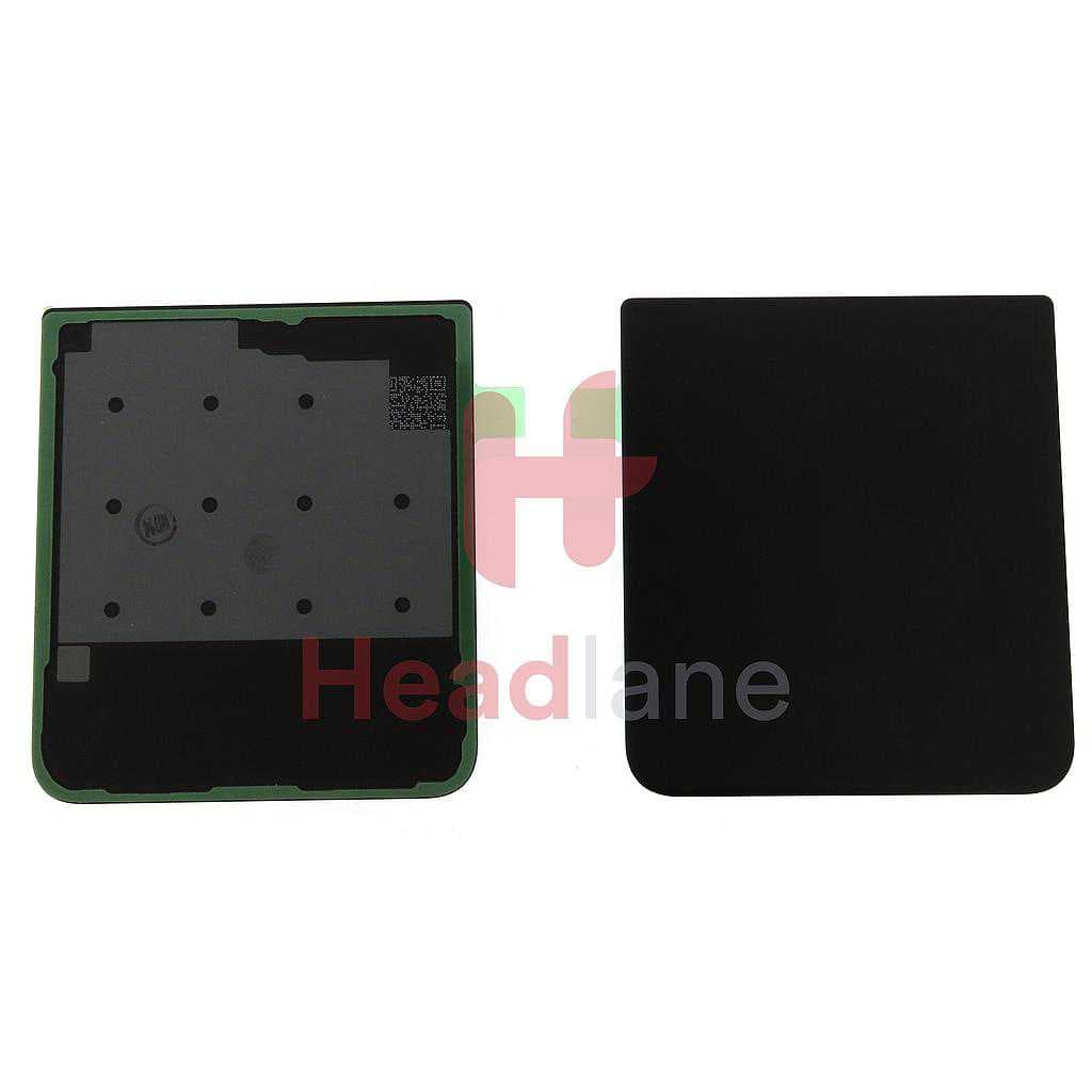 Samsung SM-F711 Galaxy Z Flip3 5G Back / Battery Cover - Bespoke Black - GH82-27364A - Samsung Replacement Part