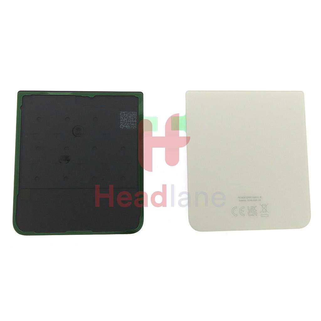 Samsung SM-F711 Galaxy Z Flip3 5G Back / Battery Cover - Bespoke White - GH82-27364F - Samsung Replacement Part