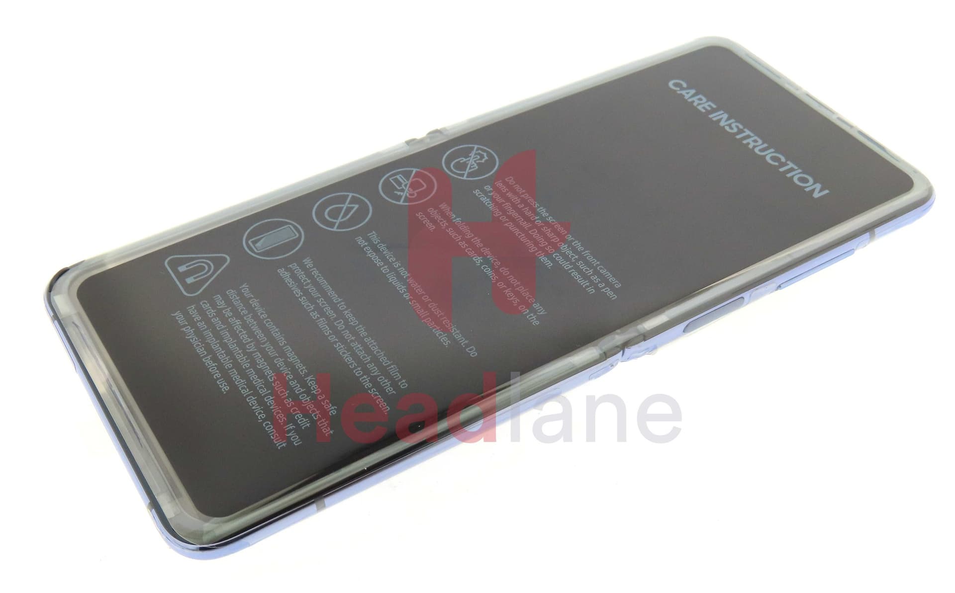 Samsung SM-F700 Galaxy Z Flip LCD Display / Screen + Touch - Purple (No Camera) - GH82-27351B - Samsung Replacement Part