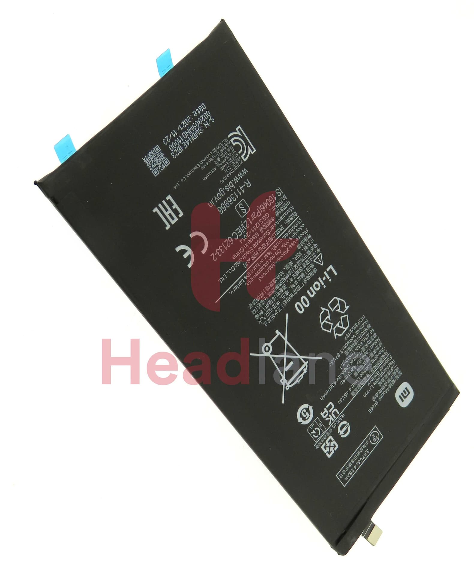Xiaomi Pad 5 BN4E 4360mAh Internal Battery - 460200007P5Z - Xiaomi Replacement Part