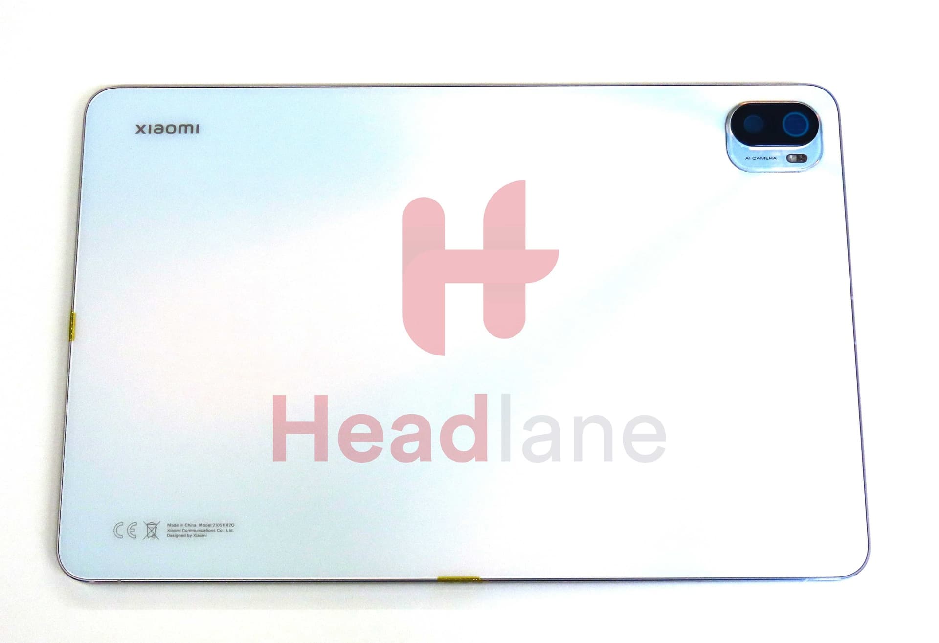 Xiaomi Pad 5 Back / Battery Cover - White - 550400005C7D - Xiaomi Replacement Part