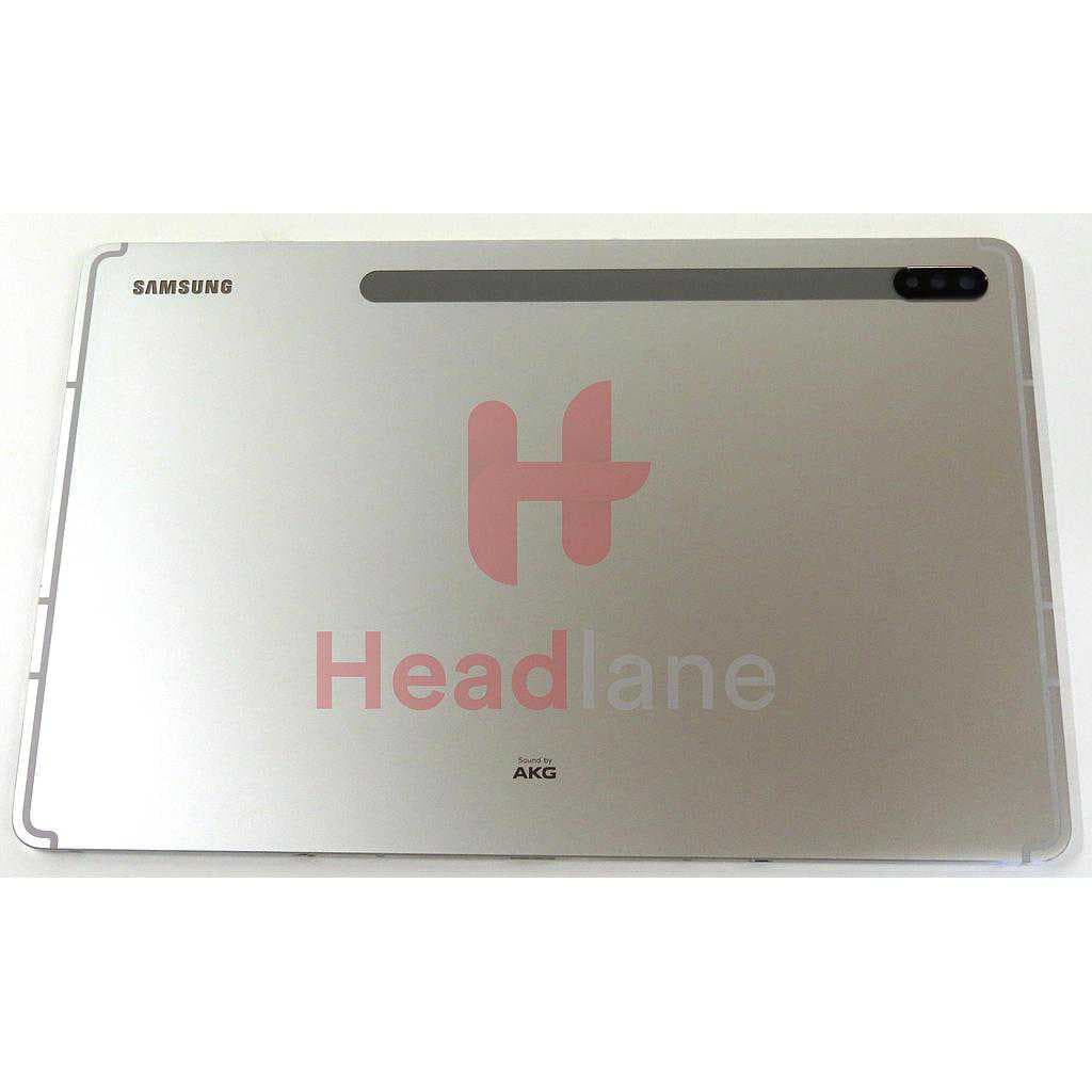 Samsung SM-T970 SM-T976 Galaxy Tab S7+ 12.4" Back Cover - Silver - GH96-13787B