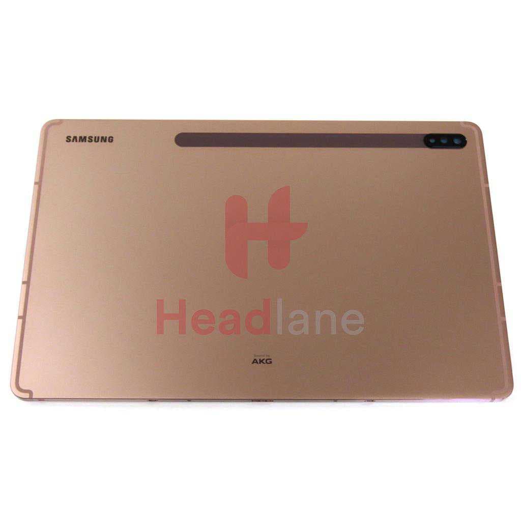 Samsung SM-T970 SM-T976 Galaxy Tab S7+ 12.4" Back Cover - Bronze - GH82-23279C - Samsung Replacement Part