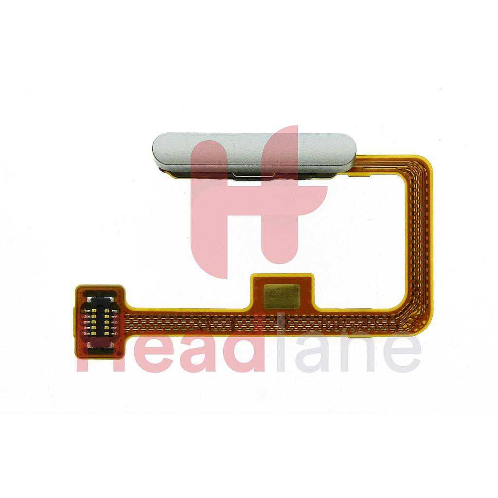 Xiaomi 11 Lite 5G NE Fingerprint Reader / Sensor - White - 49010000725F - Xiaomi Replacement Part